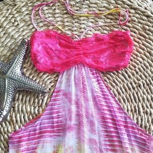 Beach Bunny swim cover up/ Maxi dress